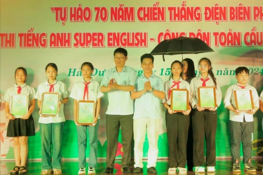 Hải Dương tuyên dương 24 đội viên tiêu biểu