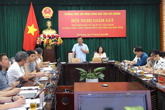 Cần rà soát cơ sở vật chất, đầu tư tu bổ kênh mương, trạm bơm đã xuống cấp