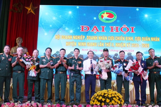Đơn vị cuối cùng tổ chức Đại hội Hội doanh nghiệp, doanh nhân cựu chiến binh cấp huyện