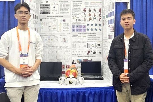 Học sinh Việt lần đầu giành giải nhì thi khoa học kỹ thuật quốc tế