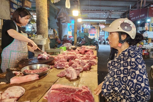 Giá thịt lợn tại Hải Dương tăng cao nhất kể từ đầu năm