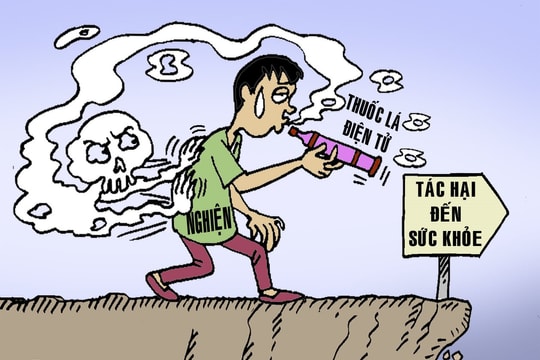 Đừng hút thuốc lá điện tử