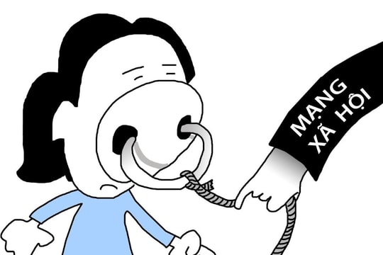 Mạng xã hội "dắt mũi"