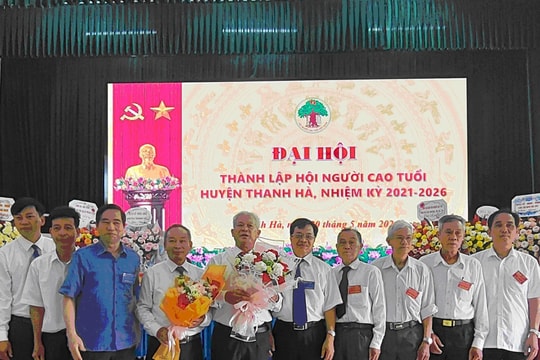 Đại hội thành lập Hội Người cao tuổi huyện Thanh Hà