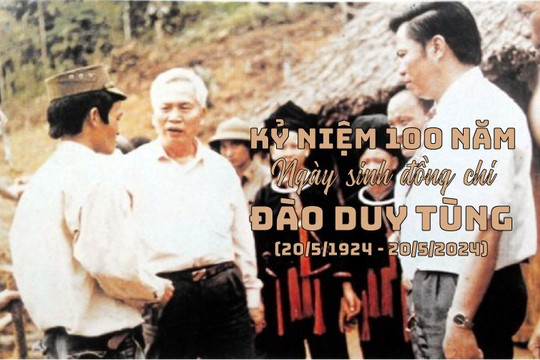 Tấm gương đạo đức cách mạng cao đẹp, phong cách làm việc dân chủ, khoa học của đồng chí Đào Duy Tùng