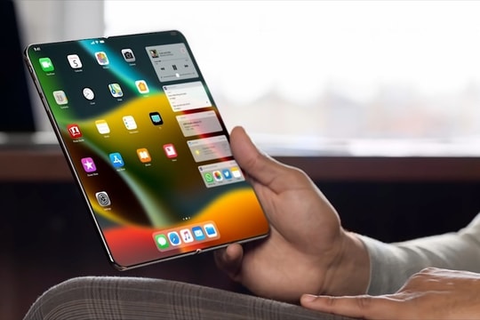 iPhone gập có thể trang bị màn hình tự phục hồi