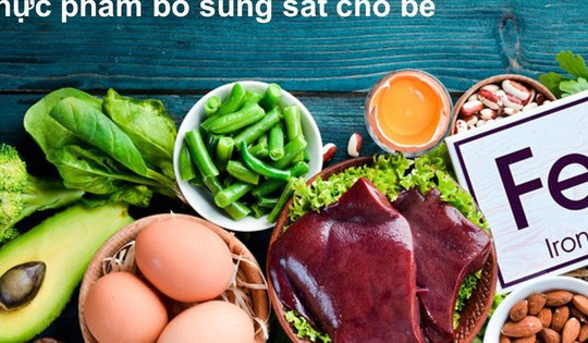 12 loại thực phẩm giàu sắt tốt cho sức khỏe trẻ em