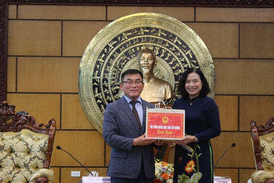 Đoàn đại biểu Hội đồng các đô thị phía nam tỉnh Gyeonggi (Hàn Quốc) thăm, làm việc tại Hải Dương