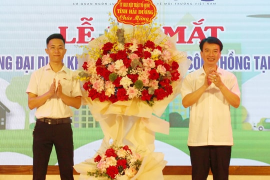 Tạp chí Kinh tế môi trường ra mắt văn phòng đại diện khu vực đồng bằng sông Hồng tại Hải Dương