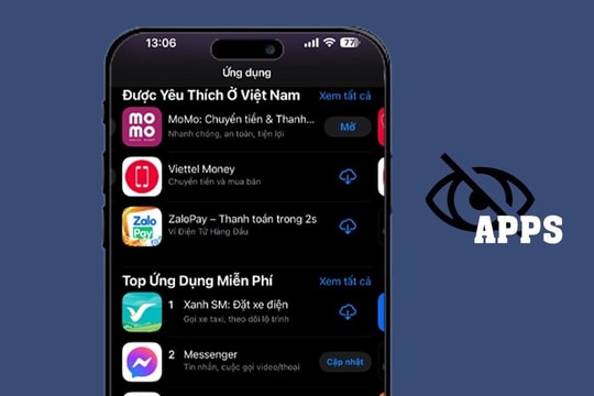 Cách ẩn ứng dụng đã từng tải xuống iPhone đơn giản chỉ với vài bước