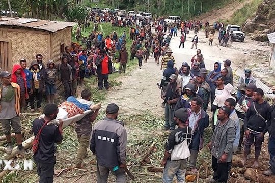 Lở đất tại Papua New Guinea khiến hơn 670 người chết