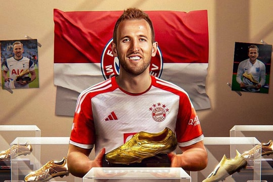 Harry Kane giành Giày Vàng châu Âu