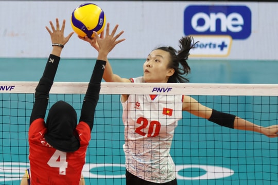 Thắng Australia, tuyển Việt Nam vào chung kết bóng chuyền nữ AVC Challenge Cup