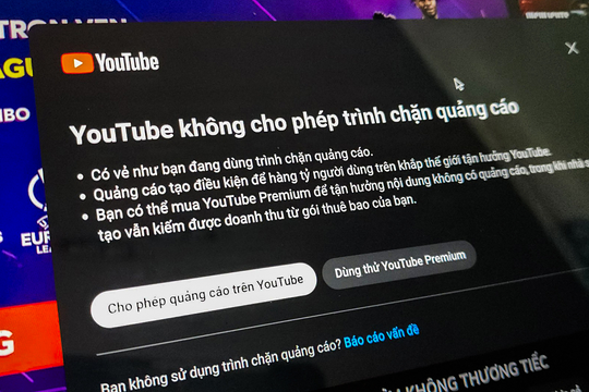 Cách lạ của YouTube để đối phó người chặn quảng cáo