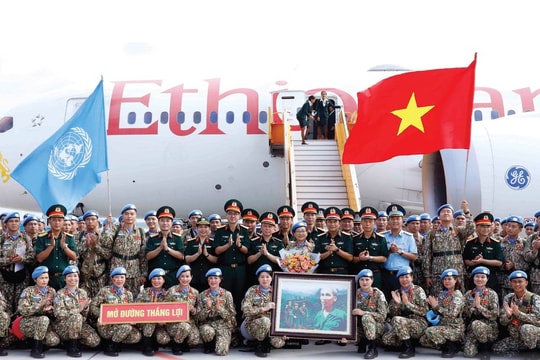 Over 800 Vietnamese officers, soldiers join UN peacekeeping missions