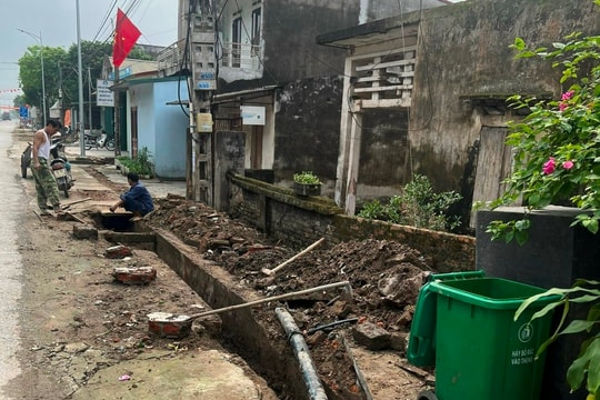 Một công ty nước sạch ở Tứ Kỳ 2 lần bị phạt vì tự ý đào đường