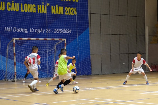 U11 Gia Bảo Hải Dương căng sức tập luyện trước vòng bảng giải toàn quốc