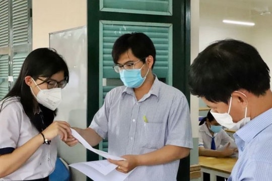 Kiểm tra thực tế công tác chuẩn bị tổ chức kỳ thi tốt nghiệp THPT