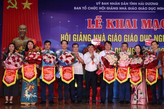 8 cơ sở tham gia Hội giảng nhà giáo giáo dục nghề nghiệp tỉnh Hải Dương năm 2024