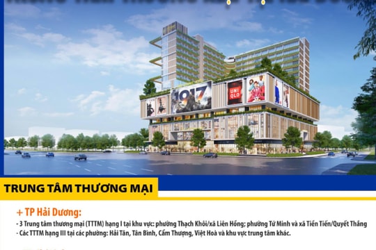 Xem xét chuyển mục đích sử dụng 5.800 m2 đất lúa để bổ sung diện tích xây Trung tâm thương mại Hải Dương