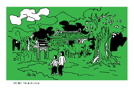 Tôi đi lễ chùa