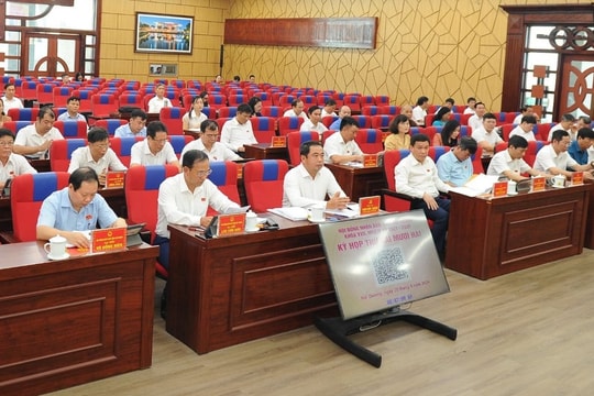 Sáng 30/5, HĐND tỉnh Hải Dương khóa XVII tổ chức kỳ họp thứ 22