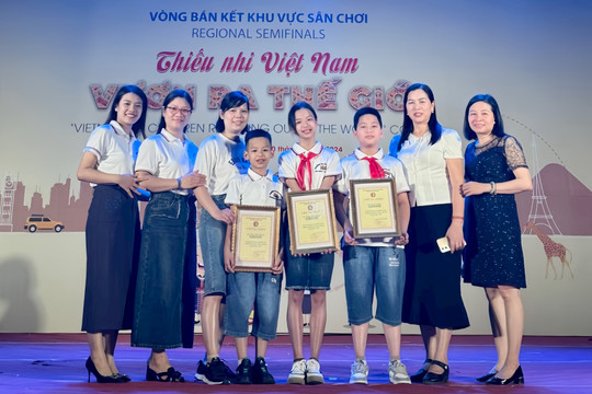 Giới thiệu về gốm Chu Đậu, 3 thiếu nhi Hải Dương giành giải nhì bán kết khu vực sân chơi “Thiếu nhi Việt Nam - Vươn ra thế giới”