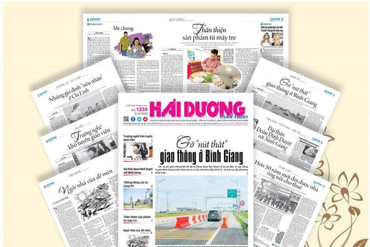 Tìm đọc báo Hải Dương cuối tuần