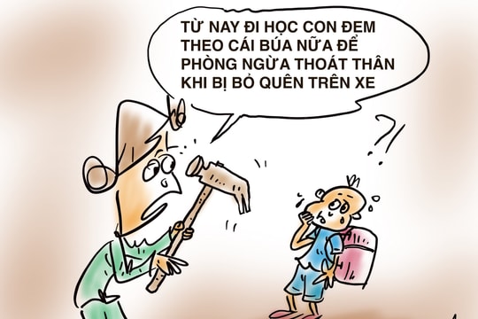Dạy trẻ thoát khỏi xe ô tô