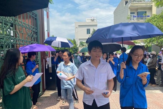 Thời tiết tương đối thuận lợi trong 3 ngày học sinh Hải Dương thi vào lớp 10