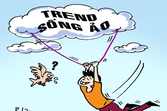 Sống ảo, đu trend
