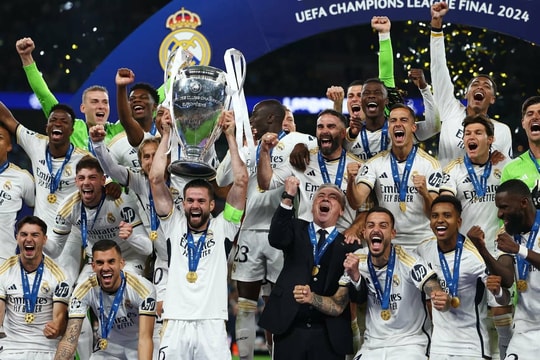 Đánh bại Dortmund, Real Madrid lần thứ 15 vô địch Champions League