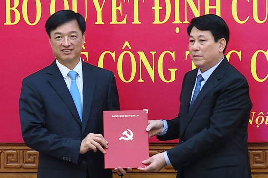 Thượng tướng Nguyễn Duy Ngọc làm Chánh văn phòng Trung ương Đảng