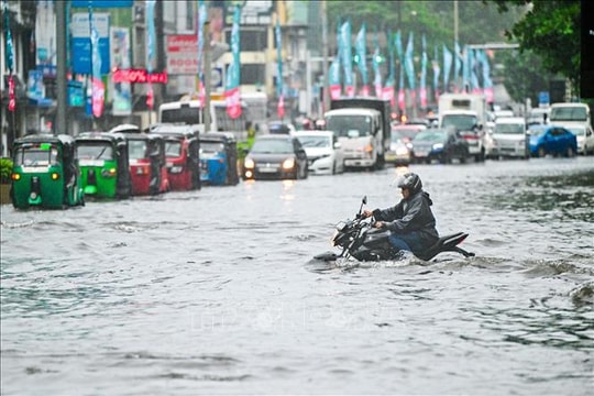 Lũ lụt ở Sri Lanka làm 12 người thiệt mạng