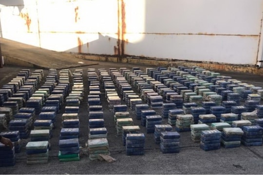 Bộ An ninh Panama gửi gần 50 tấn cocaine sang Mỹ để tiêu hủy