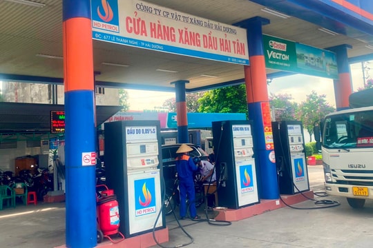 Công ty CP Vật tư xăng dầu Hải Dương nộp 182 tỷ đồng thuế bảo vệ môi trường
