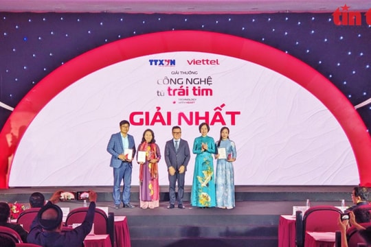 32 tác phẩm được vinh danh tại Giải thưởng "Công nghệ từ trái tim"
