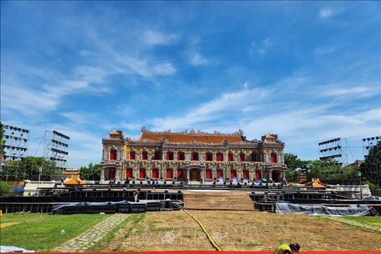 Sẵn sàng cho Tuần lễ Festival nghệ thuật quốc tế Huế 2024