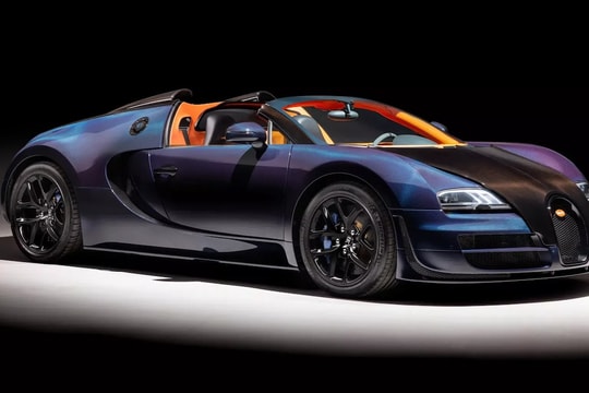 Ngắm siêu xe Bugatti Veyron hàng hiếm giá trị 3 triệu USD