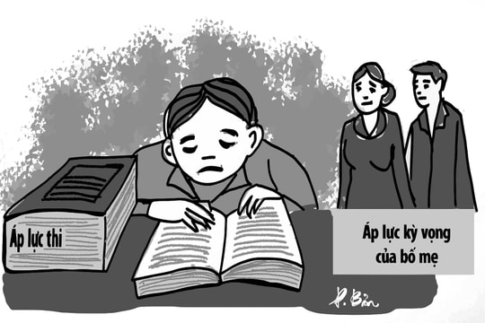 Áp lực mùa thi
