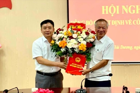 Đồng chí Trần Minh Đức giữ chức Phó Chủ tịch Liên minh Hợp tác xã tỉnh Hải Dương