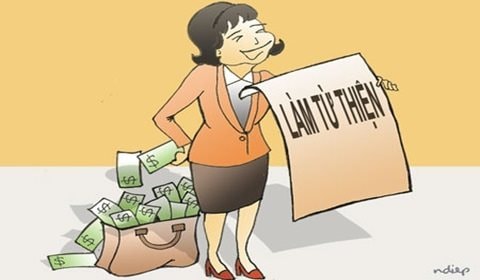Nhận gửi tiền từ thiện giúp nhưng đưa nơi khác, có phạm luật không?