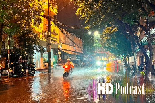 Lưu ý khi tham gia giao thông mùa mưa bão