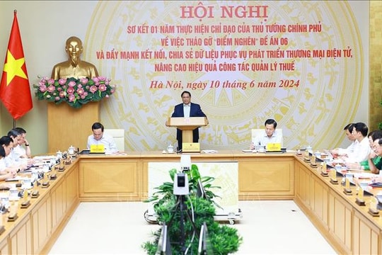 Thủ tướng chủ trì Hội nghị trực tuyến toàn quốc về thực hiện Đề án 06