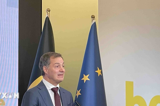 Thủ tướng Bỉ Alexander De Croo tuyên bố từ chức vì thất bại bầu cử