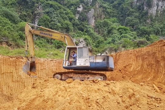 Đấu giá quyền khai thác khoáng sản mỏ đất đồi Đại Bộ ở Chí Linh