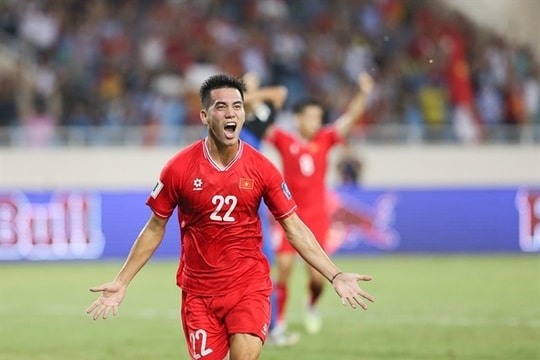 Hai Duong-born striker Tien Linh named among best performers at World Cup qualifiers