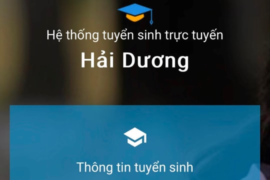 Thí sinh Hải Dương tra điểm thi vào lớp 10 tại đây