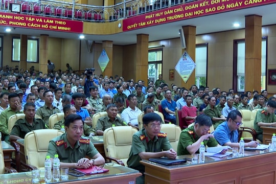 Hải Dương kiện toàn xong lực lượng Tổ bảo vệ an ninh, trật tự ở cơ sở