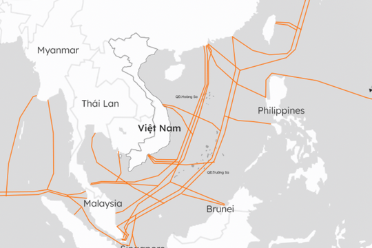Ba tuyến cáp quang biển cùng gặp sự cố